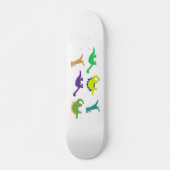 Schatbord van Bright Dinos (natuurlijk) Skateboard (Voorkant)