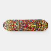 Schatbord van de Aztec Persoonlijk Skateboard (Horizontaal)