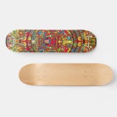 Schatbord van de Aztec Persoonlijk Skateboard (Horizontaal)