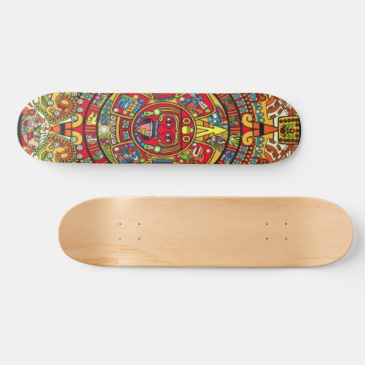 Schatbord van de Aztec Persoonlijk Skateboard (Horizontaal)