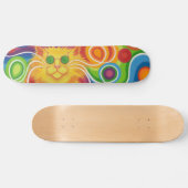 Schatbord van psy-cat-delic persoonlijk skateboard (Horizontaal)