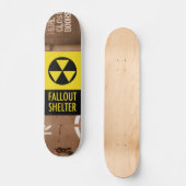 Schatbord voor afvallen persoonlijk skateboard (Voorkant)