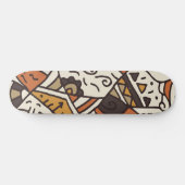 Schatbord voor bruin en beige skateboard (Horizontaal)