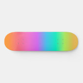 Schatbord voor gradiënt van regenbooggradiënt persoonlijk skateboard (Horizontaal)