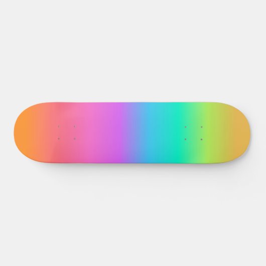 Schatbord voor gradiënt van regenbooggradiënt persoonlijk skateboard (Horizontaal)