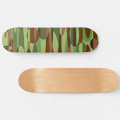 Schatbord voor groene en bruine bollen persoonlijk skateboard (Horizontaal)