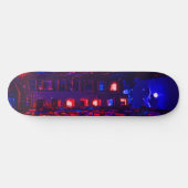 Schatbord voor het gebouw van de Neon Apartement Persoonlijk Skateboard (Horizontaal)