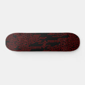 Schatbord voor rood en zwart circuit persoonlijk skateboard (Horizontaal)