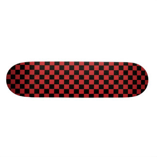 Schatbord voor rood en zwart skateboard