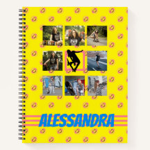 Schateboarder Smile Face Fotosjabloon