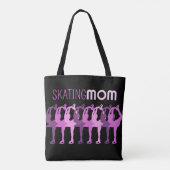 Schatende de figuurskating van het MOM Gesynchroni Tote Bag (Achterkant)