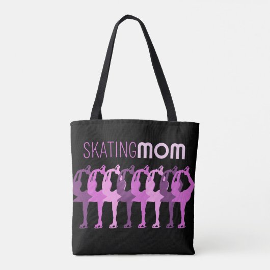Schatende de figuurskating van het MOM Gesynchroni Tote Bag (Achterkant)
