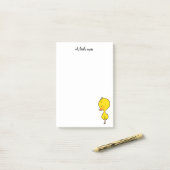 schatgele eend post-it® notes (Op bureau)