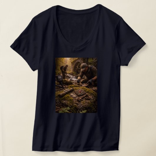 Schatjager Metaaldetector T-shirt (Laagn)