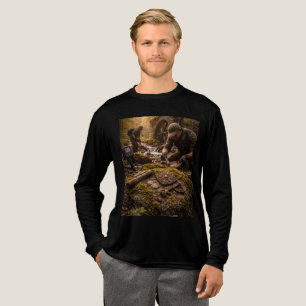Schatjager Metaaldetector Tri-Blend Shirt