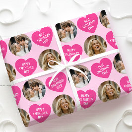 Schatje 2 Foto Valentijnsdag Hart Vriendin Roze Cadeaupapier