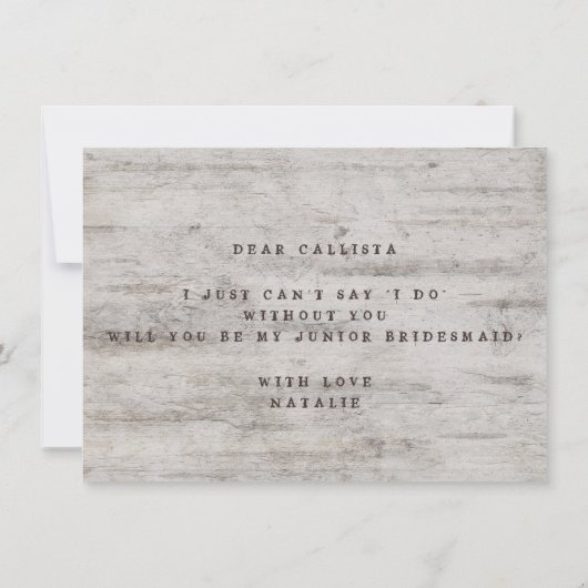 Schatje als mijn achterkamertje (Achterkant)