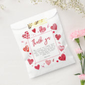 schatje | Baby shower Dank u Bedankzakje (Gezegeld)