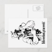 schatje briefkaart (Voorkant / Achterkant)