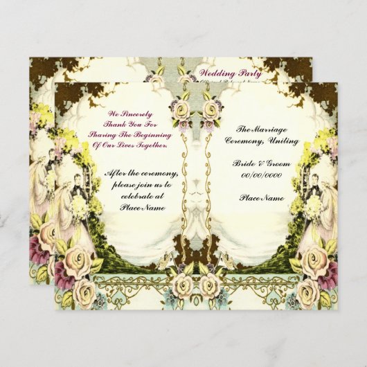 schatje bruiloft (Voorkant / Achterkant)