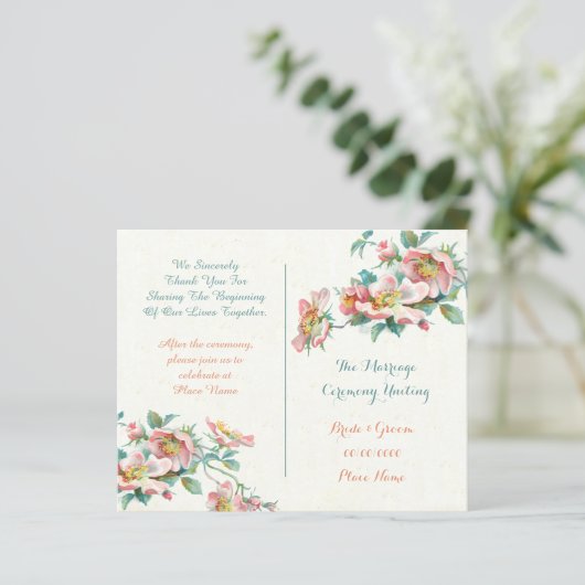 schatje bruiloft (Staand voorkant)