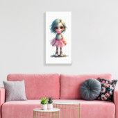 Schatje Canvas Afdruk (Insitu (Woonkamer))