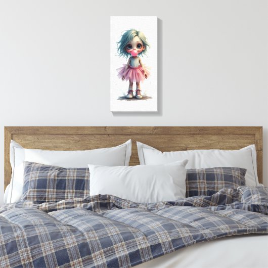 Schatje Canvas Afdruk (Insitu (Slaapkamer))