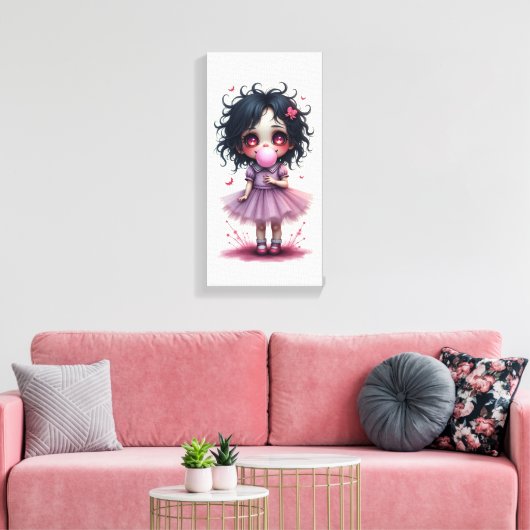 Schatje Canvas Afdruk (Insitu (Woonkamer))