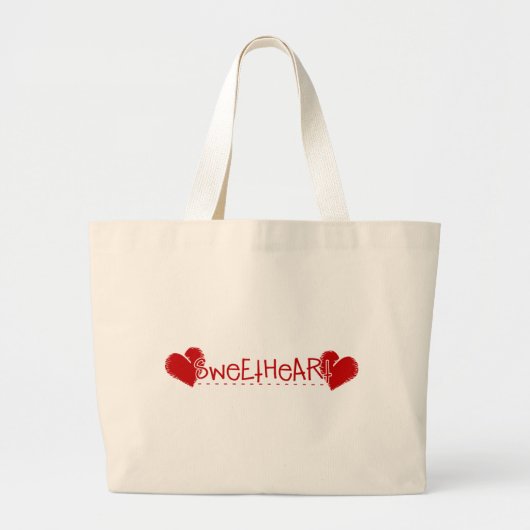 schatje grote tote bag (Voorkant)