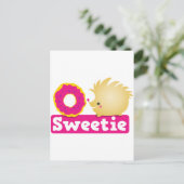 schatje HEDGEHOG Briefkaart (Staand voorkant)