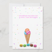 Schatje ijsje foto ALLE LEEFTIJDSTIP Kaart (Achterkant)