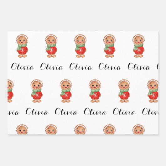 schatje inpakpapier vel (Voorkant 2)