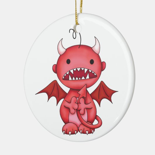 schatje keramisch ornament (Links)