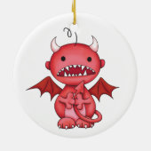 schatje keramisch ornament (Achterkant)