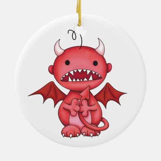 schatje keramisch ornament (Achterkant)