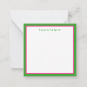 schatje kerstcadeautje met een oogje tekst toevoeg notitiekaartje (Achterkant)