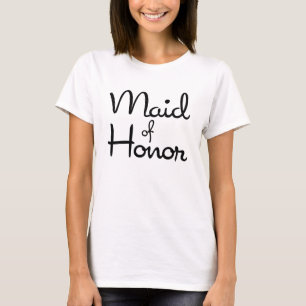 Schatje Maid of Honor Baby Doll T-shirt