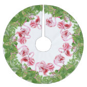 schatje met flamingo Kerstmis Kerstboom Rok (Voorkant)