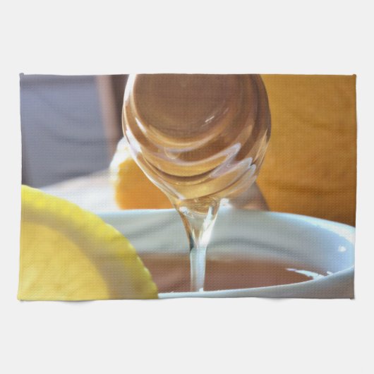 Schatje met Lemon Kitchen Towel Theedoek (Horizontaal)