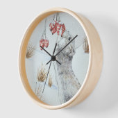 schatje muis wintersneeuwscène wild (Hoek)