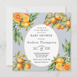 schatje | ORANJE BABY SHOWER Kaart