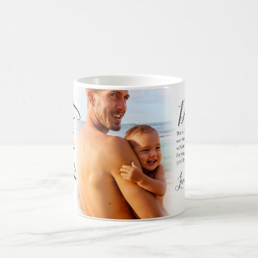 schatje vader vader vader foto koffiemok (Center)