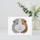 schatje van een proefkonijn briefkaart (Staand voorkant)