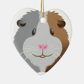 schatje van een proefkonijn keramisch ornament (Rechts)