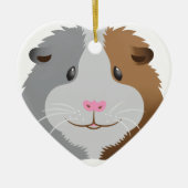 schatje van een proefkonijn keramisch ornament (Voorkant)