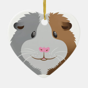 schatje van een proefkonijn keramisch ornament