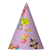 schatje voor je verjaardagstaart feesthoedjes (Links)