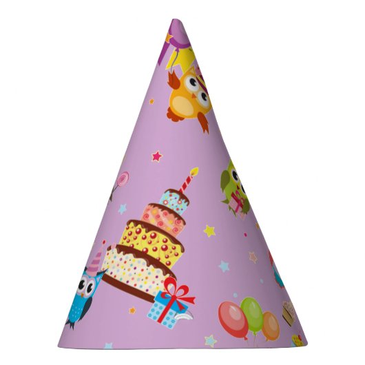 schatje voor je verjaardagstaart feesthoedjes (Rechts)