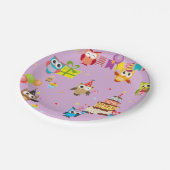 schatje voor je verjaardagstaart papieren bordje (Gekanteld)