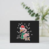 schatje voor kerst feestdagenkaart (Staand voorkant)